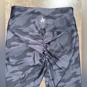 Ryderwear Charcoal Camo High-Waist Leggings